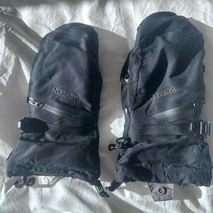 Burton  Black Goretex Snowboard Mittens